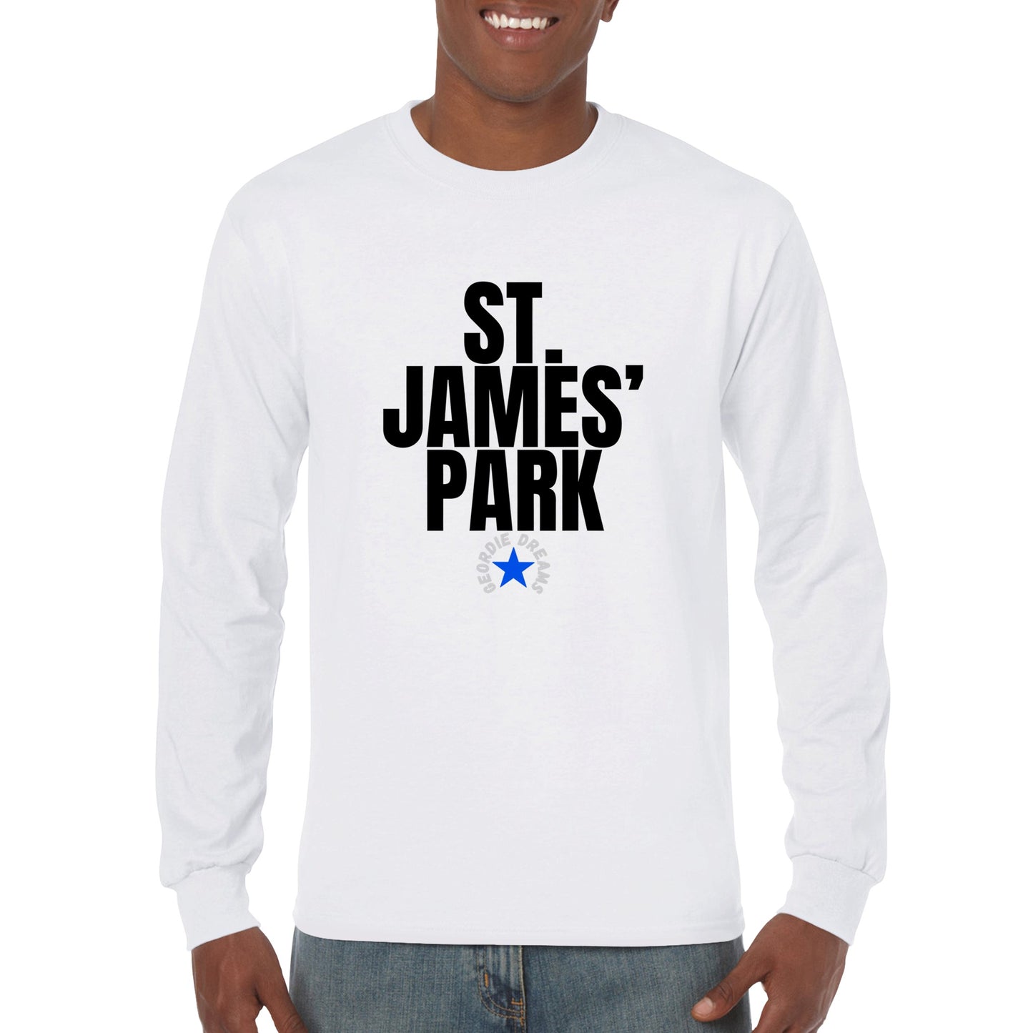 St James Park Longsleeve T-shirt | Newcastle United | Geordie Gifts | Toon Army | Football | NUFC