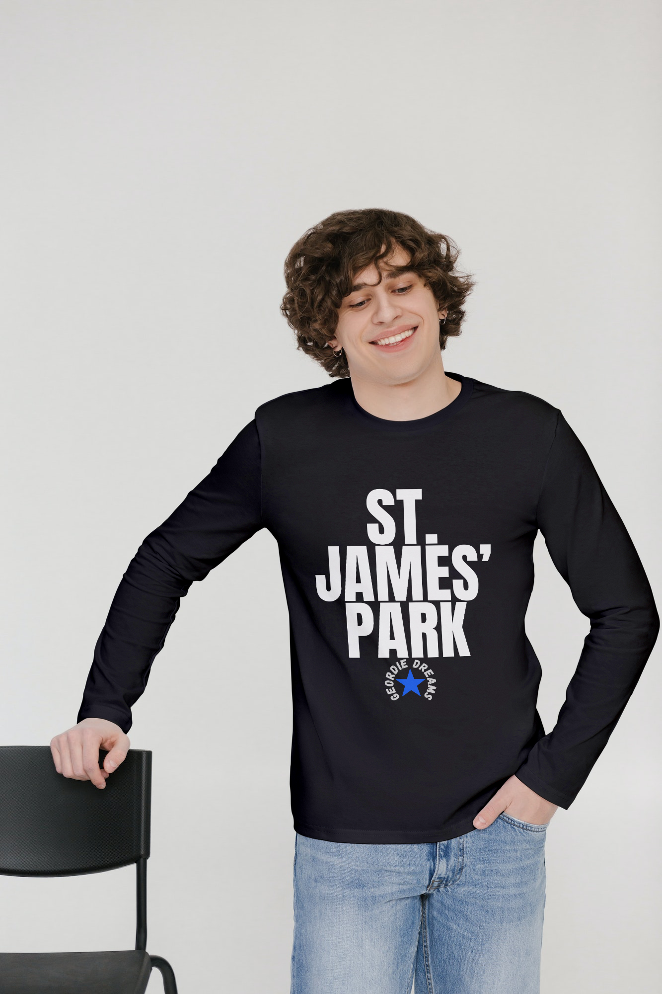 St James Park Longsleeve T-shirt | Newcastle United | Geordie Gifts | Toon Army | Football | NUFC