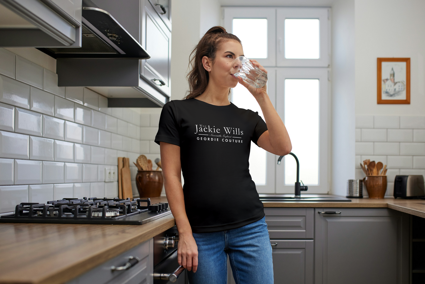 Geordie T-Shirt Parody - Stylish JW Inspired Design