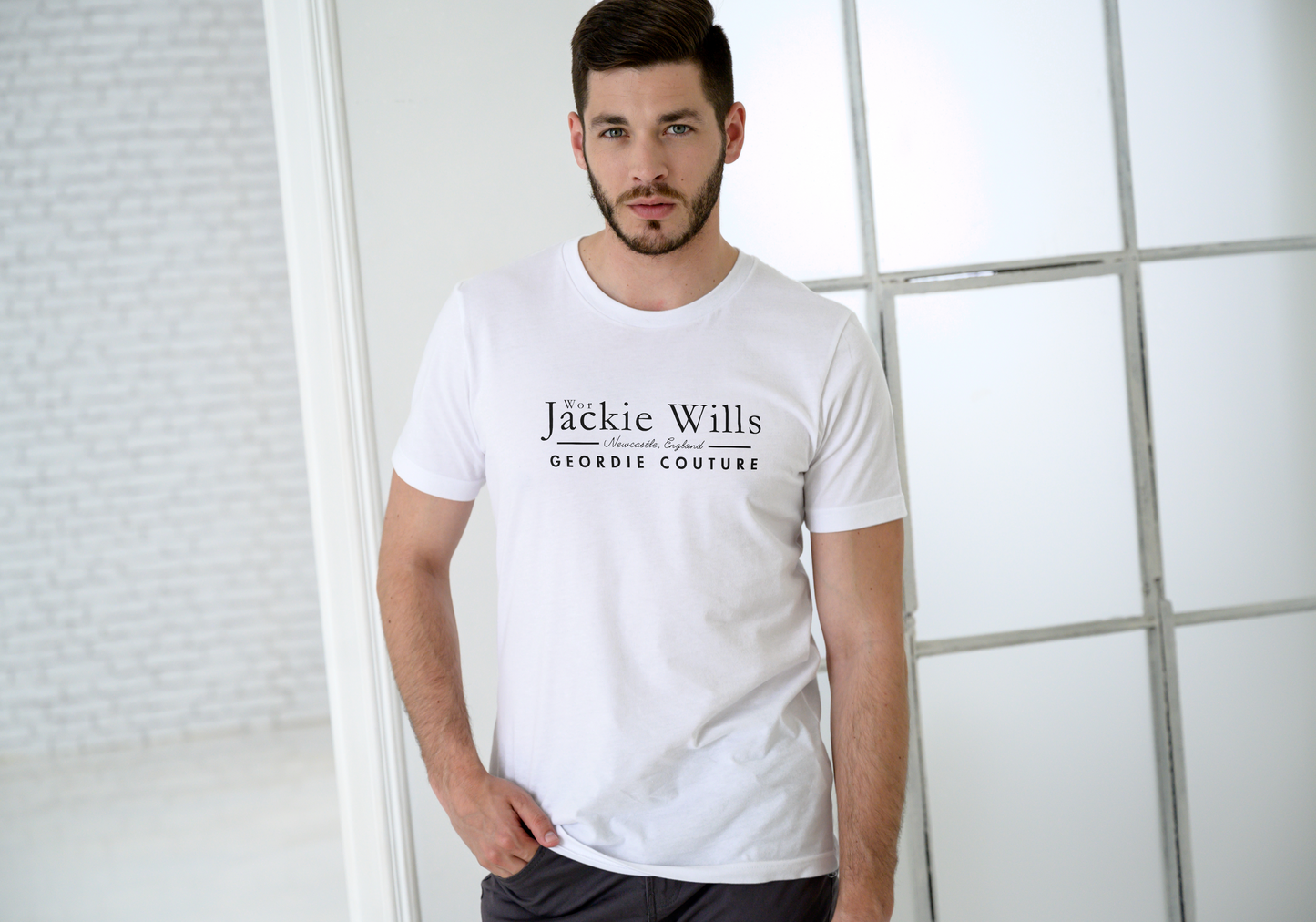 Geordie T-Shirt Parody - Stylish JW Inspired Design