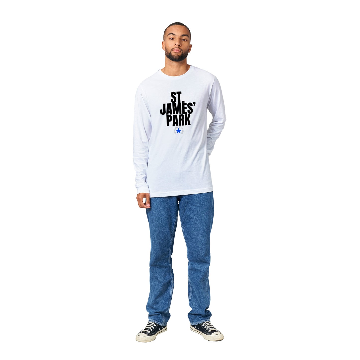 St James Park Longsleeve T-shirt | Newcastle United | Geordie Gifts | Toon Army | Football | NUFC