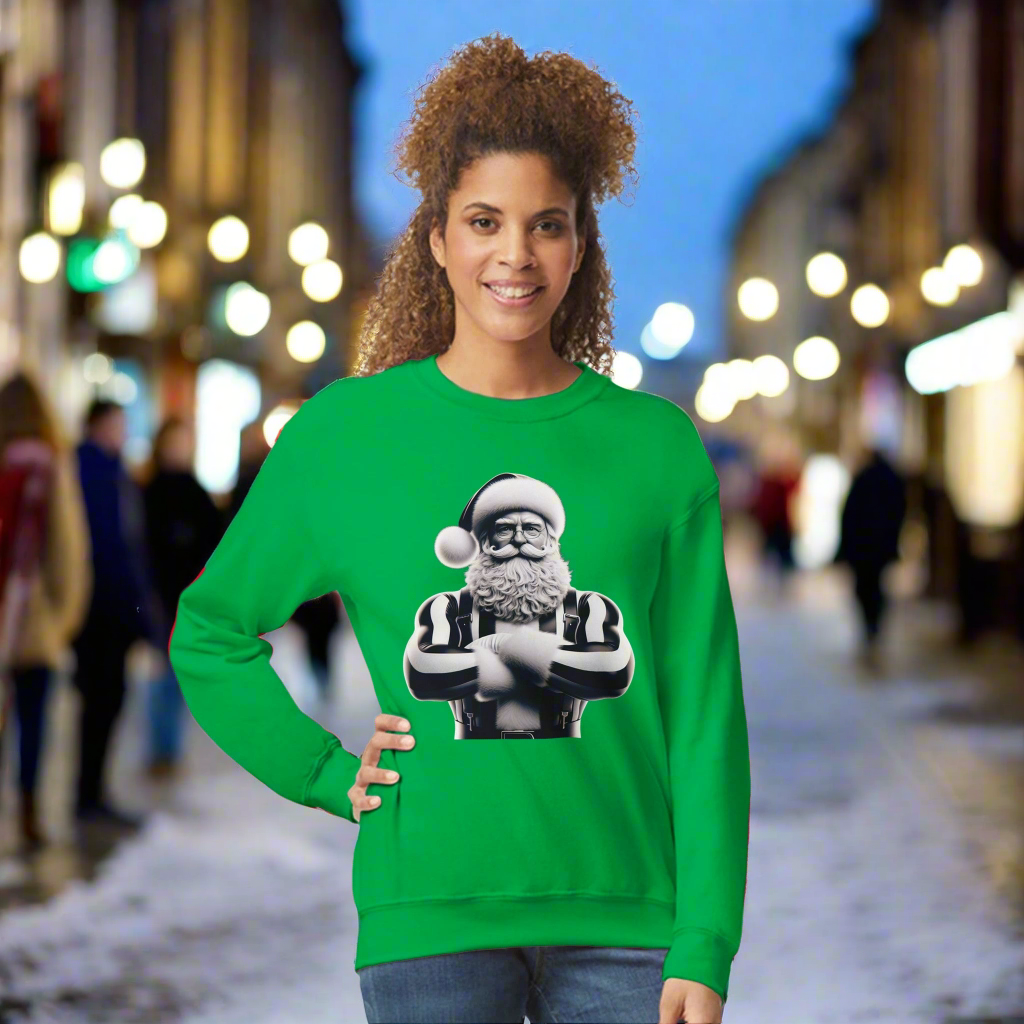 Geordie Christmas Jumper | Geordie Santa | Toon Army | Geordie Gift | Christmas | Unisex | Newcastle Gift