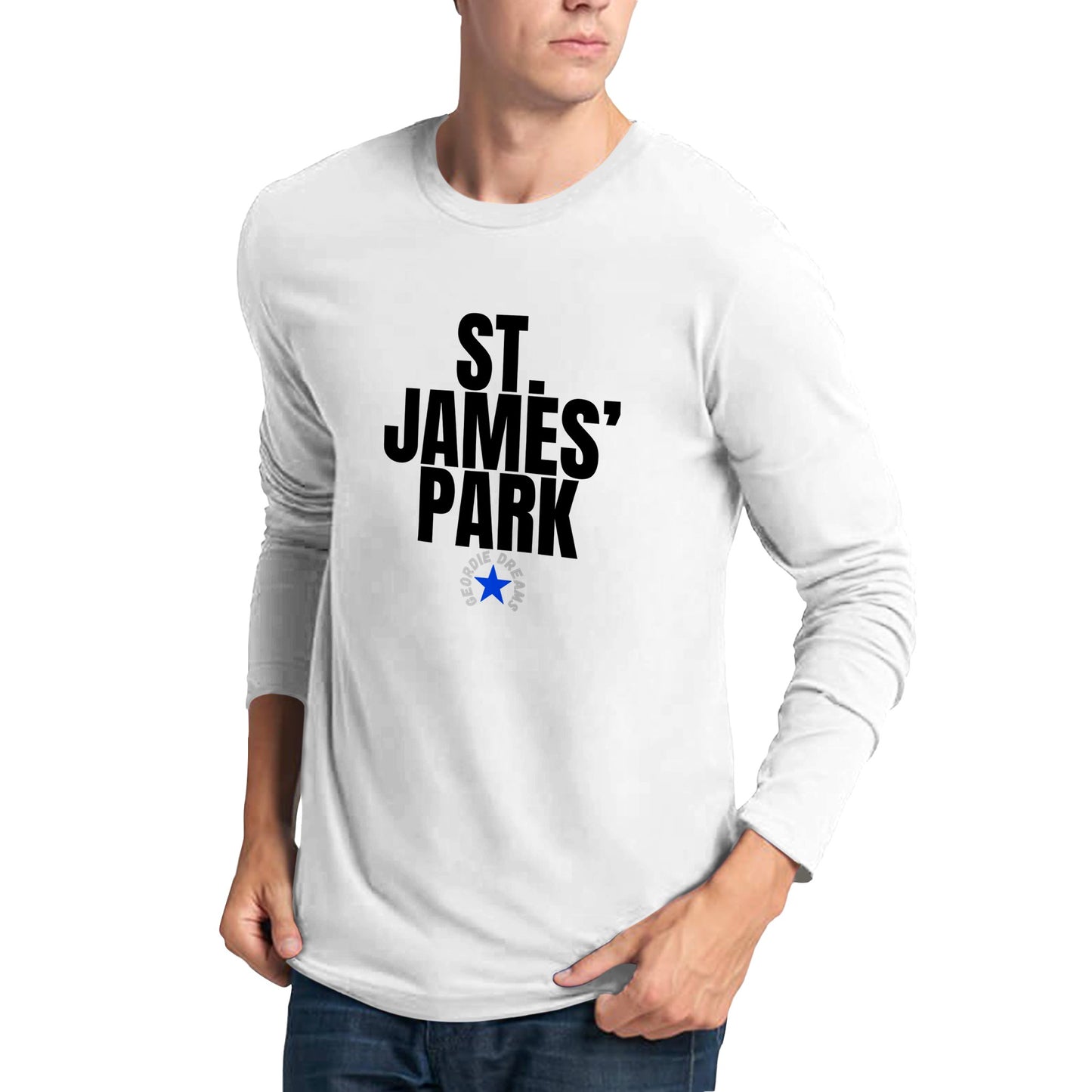 St James Park Longsleeve T-shirt | Newcastle United | Geordie Gifts | Toon Army | Football | NUFC