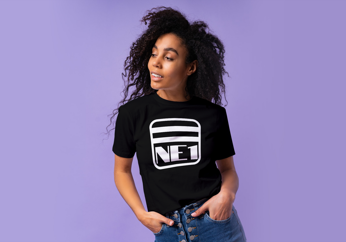 NE1 T-Shirt | Newcastle upon Tyne | Geordies | Geordie Gift | Geordie T Shirt | Unisex Crewneck T-shirt