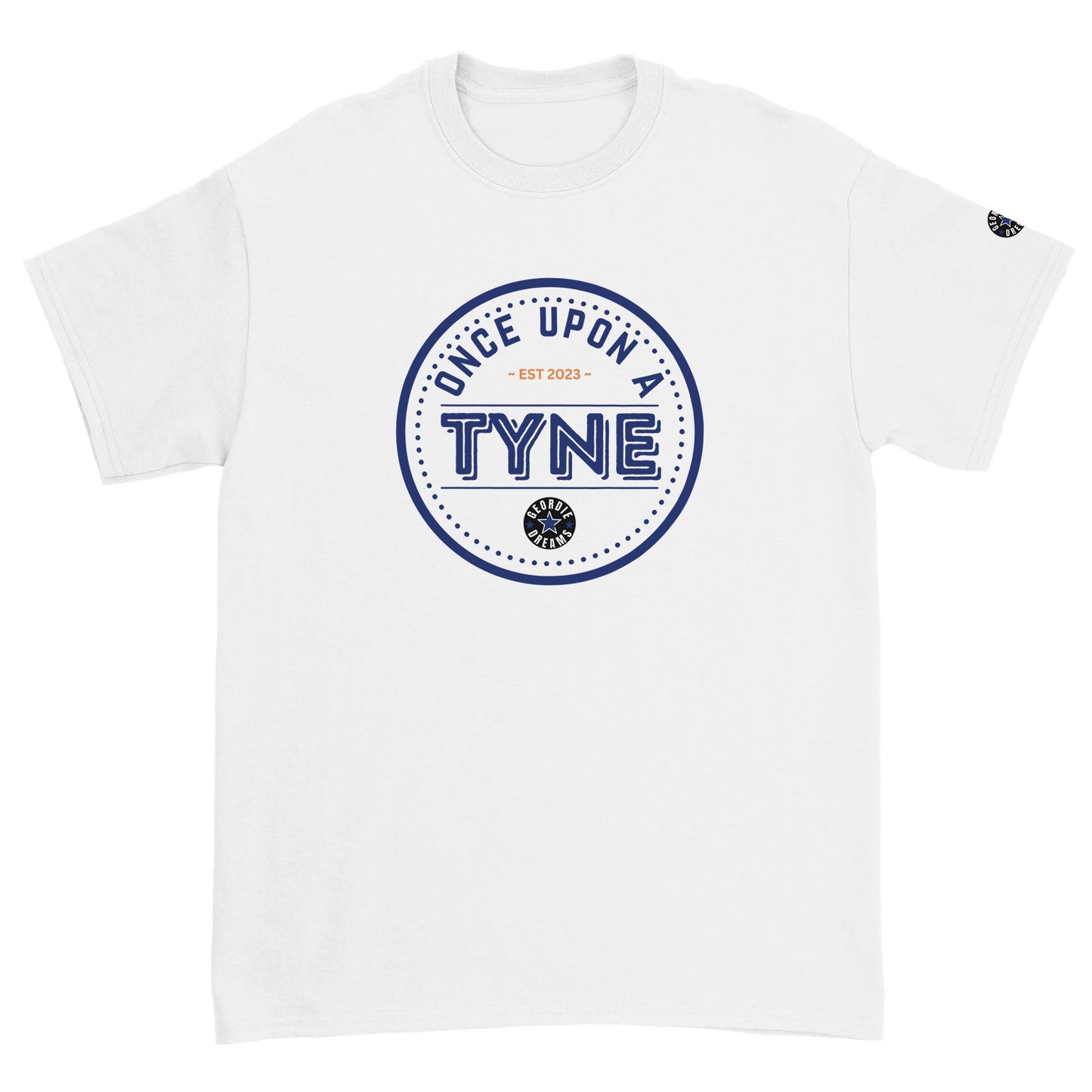 Newcastle T Shirt| Once upon a Tyne| Streetwear | Urban | Geordie T Shirt | Newcastle | Ultra Cotton Unisex Crewneck T-shirt