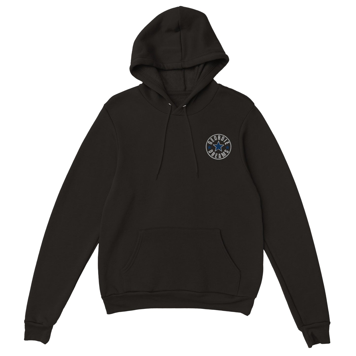 Embroidered Logo | Geordie Dreams Hoodie | Geordie Hoodie | Newcastle Hoodie | Premium Design