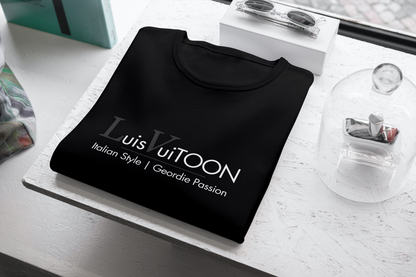Womens Luis VuiTOON | Geordie Passion | Italian Stlyle | Champions League | Tonali | Toon | Newcastle United | T Shirt