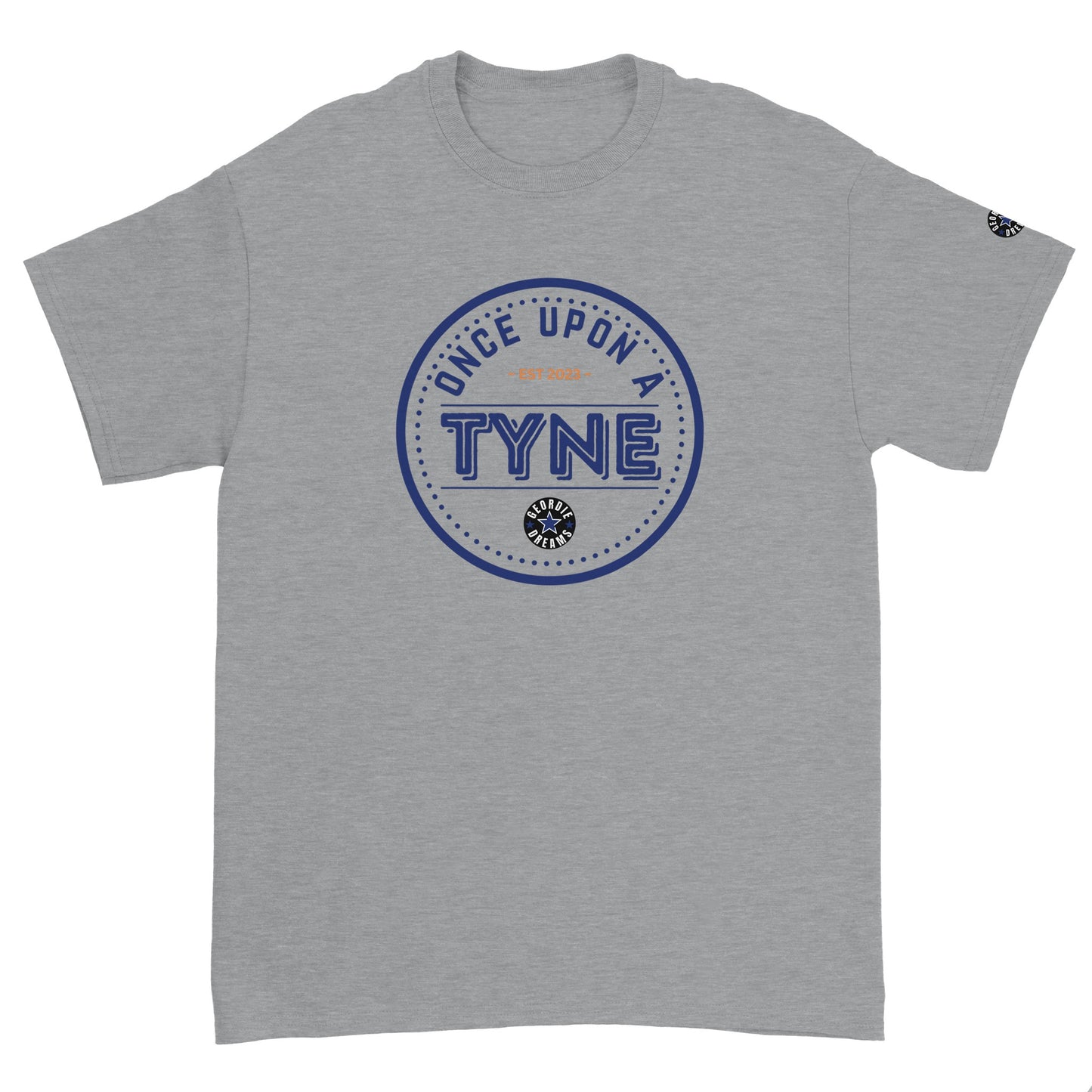 Newcastle T Shirt| Once upon a Tyne| Streetwear | Urban | Geordie T Shirt | Newcastle | Ultra Cotton Unisex Crewneck T-shirt