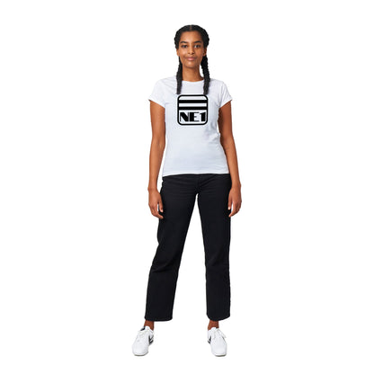 NE1 Womens T Shirt | Classic Womens Crewneck T-shirt | Newcastle upon Tyne | Geordie Gift | Gift for Her | Gift for Him