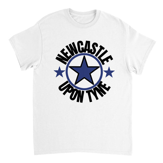 Newcastle Upon Tyne T Shirt | Unisex T Shirt | City Slogan | Geordie T Shirt | Geordie Gift | Blue Star | Gift for Him | Gift for Her