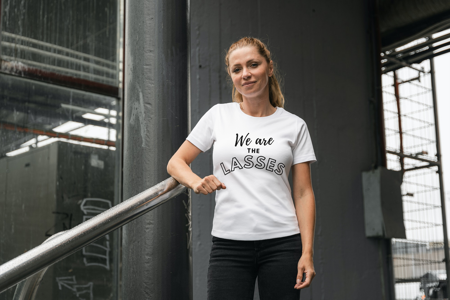 We are the Lasses | T-shirt | Newcastle | NUWFC | Geordie Girls | This Girl Can | Football | Inspirational