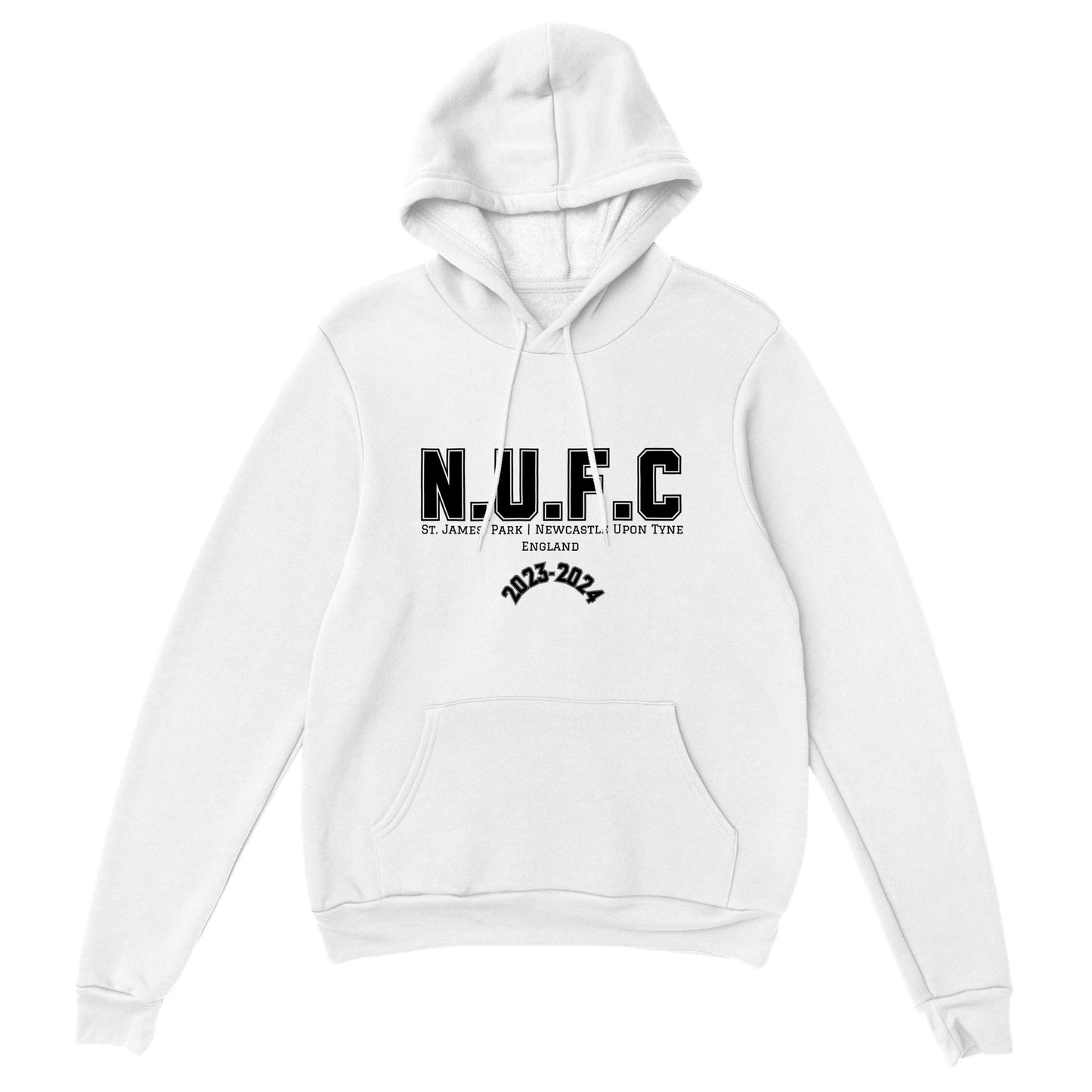 NUFC College Style Hoodie | Premium Unisex Pullover Hoodie | Newcastle United | Football | Geordie Gifts | Geordie Hoodie