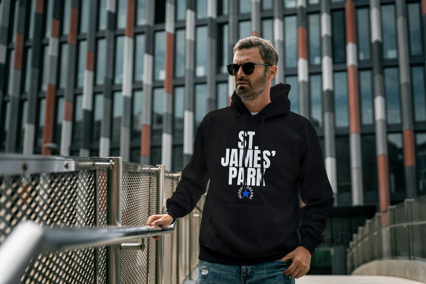 St James Park Hoodie | Unisex | Classic | Pullover Hoodie | Toon | NUFC