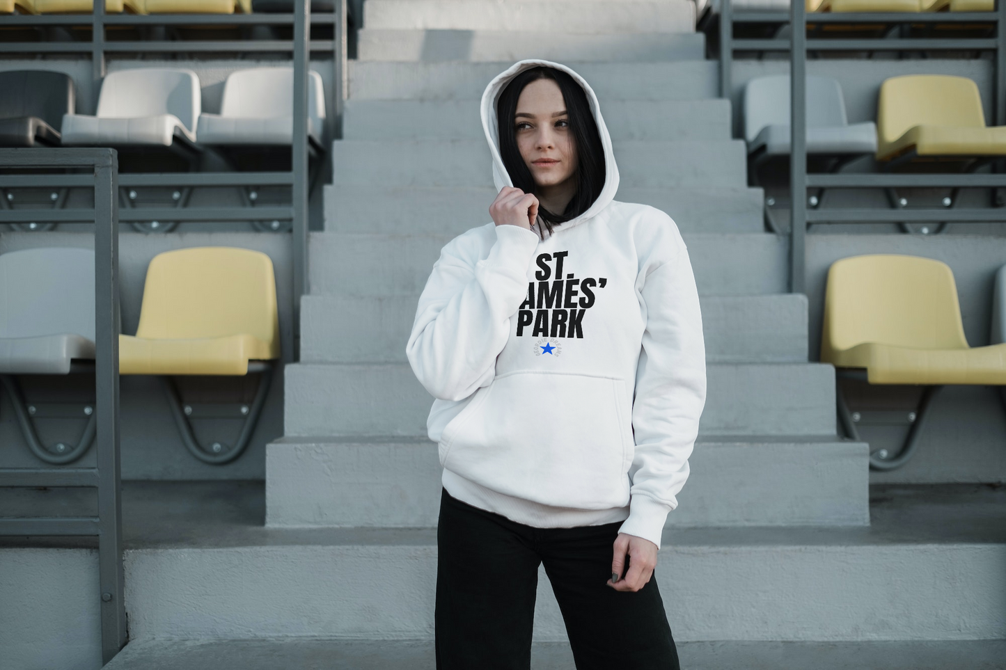 St James Park Hoodie | Unisex | Classic | Pullover Hoodie | Toon | NUFC