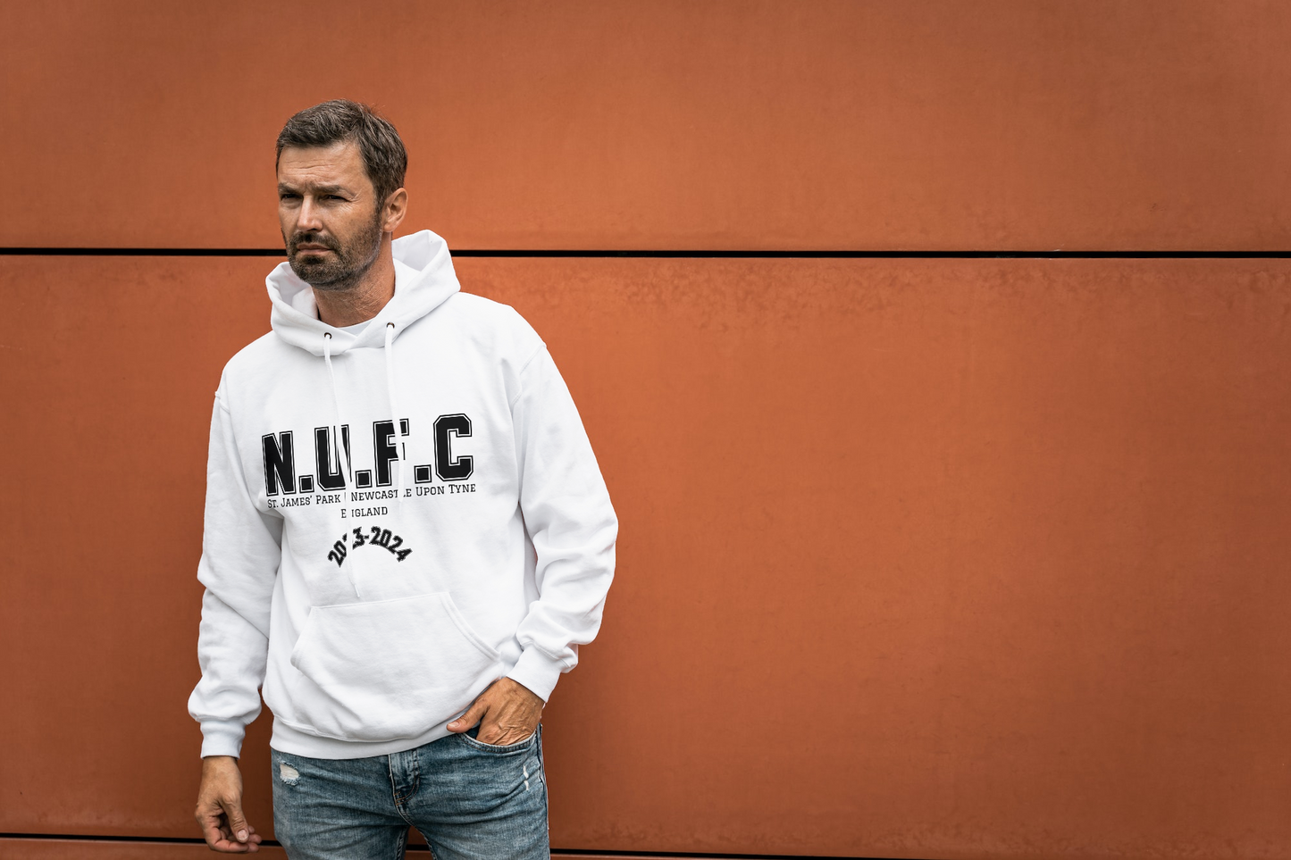 NUFC College Style Hoodie | Premium Unisex Pullover Hoodie | Newcastle United | Football | Geordie Gifts | Geordie Hoodie