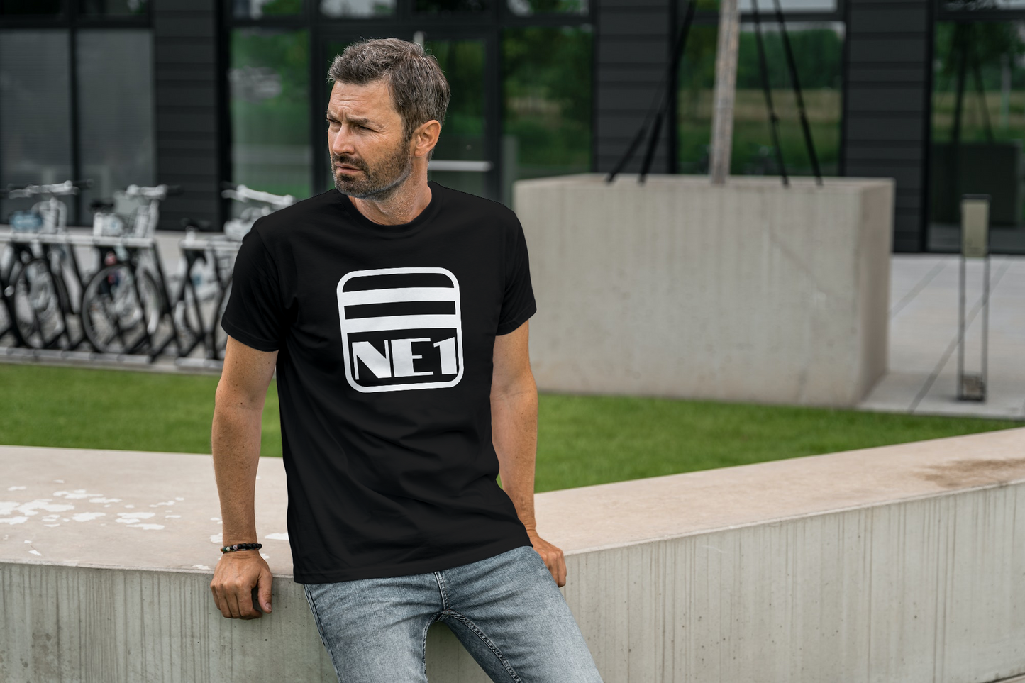 NE1 T-Shirt | Newcastle upon Tyne | Geordies | Geordie Gift | Geordie T Shirt | Unisex Crewneck T-shirt