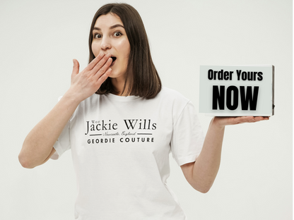 Geordie T-Shirt Parody - Stylish JW Inspired Design