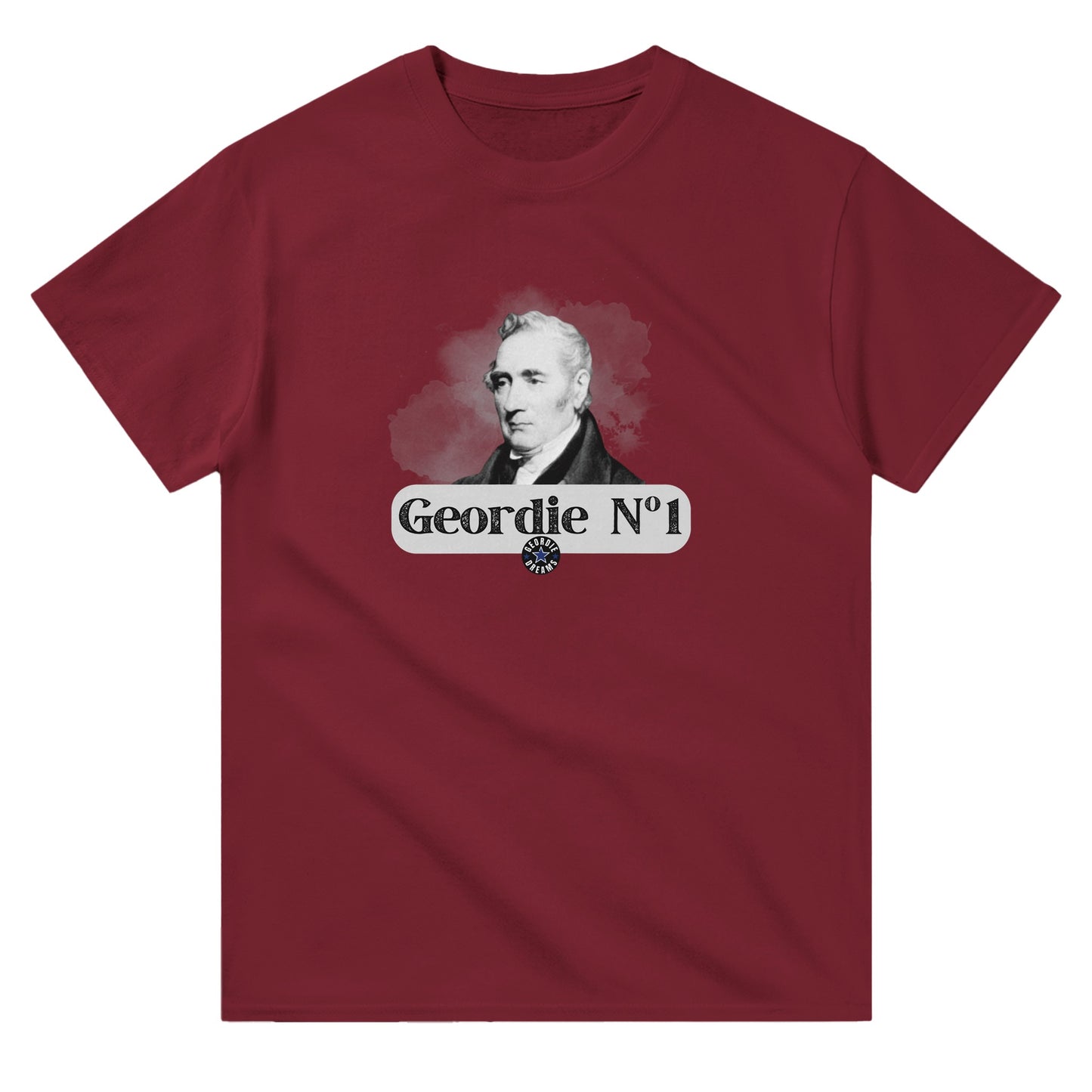 Geordie T Shirt | Newcastle Gift | George Stephenson T Shirt | Railways | History | Geordie Gift