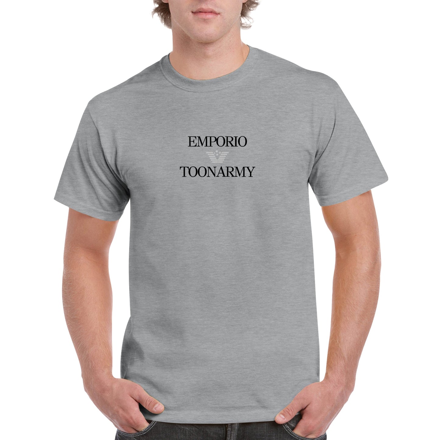 Emporio Toonarmy T Shirt | Unisex Crewneck T-shirt | Geordie Gift | NUFC | Newcastle | Gift for Him | Gift for Her