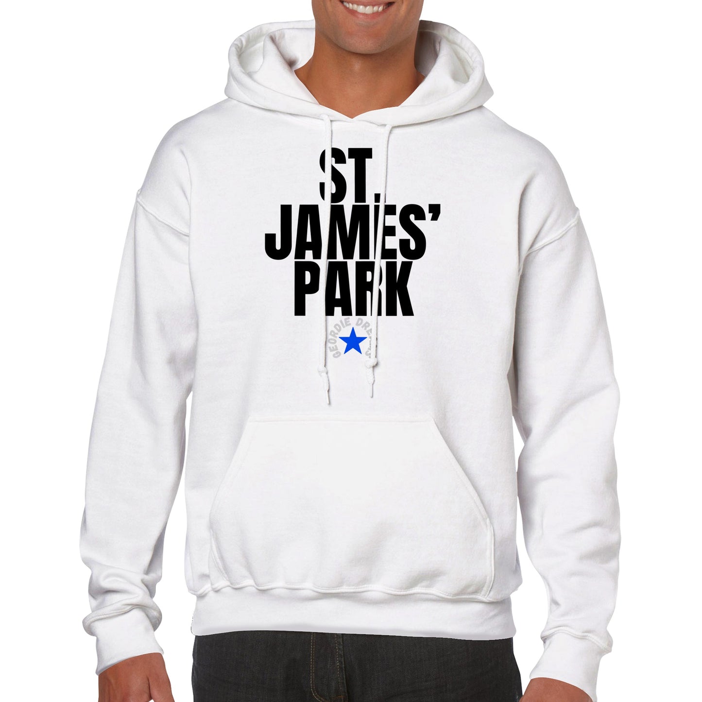 St James Park Hoodie | Unisex | Classic | Pullover Hoodie | Toon | NUFC