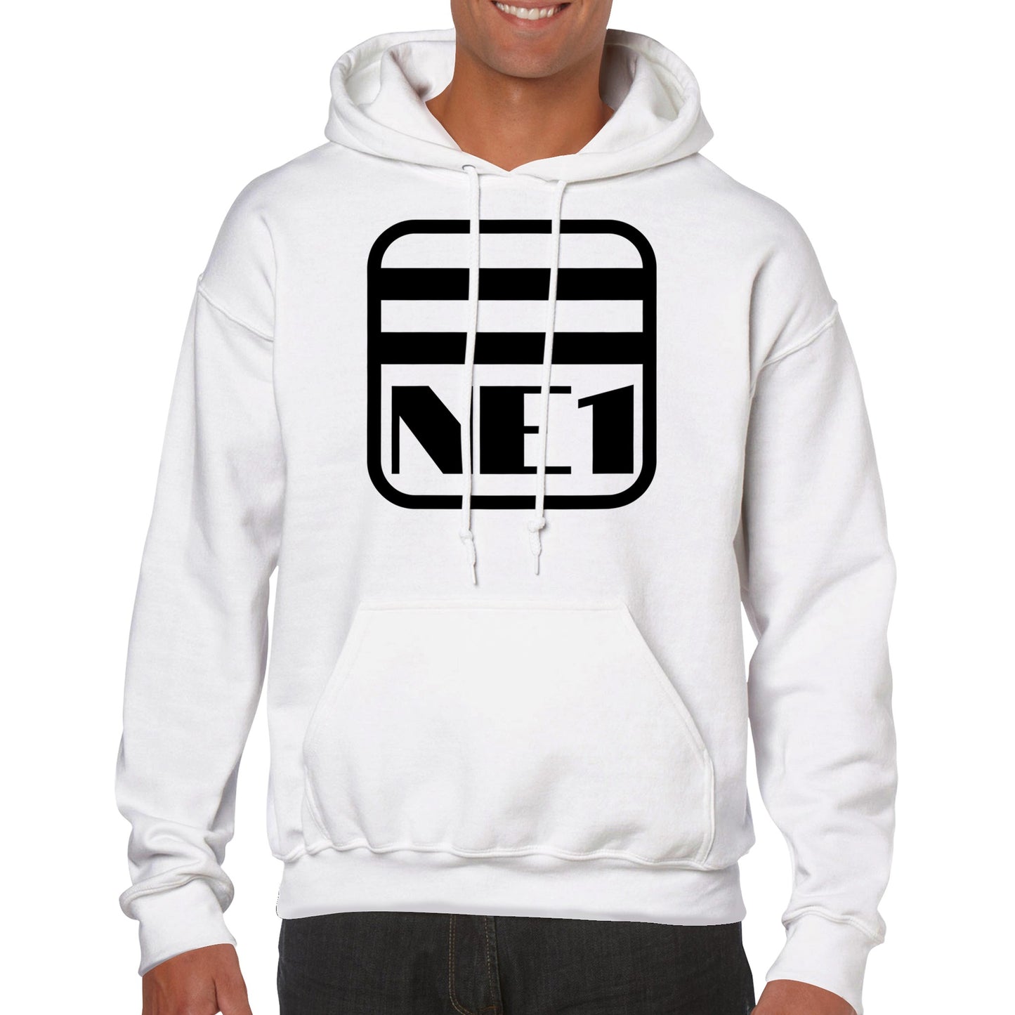 NE1 Hoodie | Premium Unisex Pullover Hoodie | Newcastle upon Tyne | Geordie Gift | Gift for Him | Gift for Her